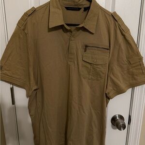 Sean John Men's Khaki polo shirt